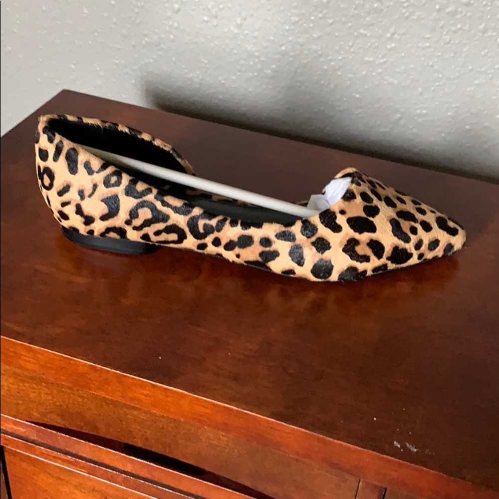 Leopard Steve Madden flats
